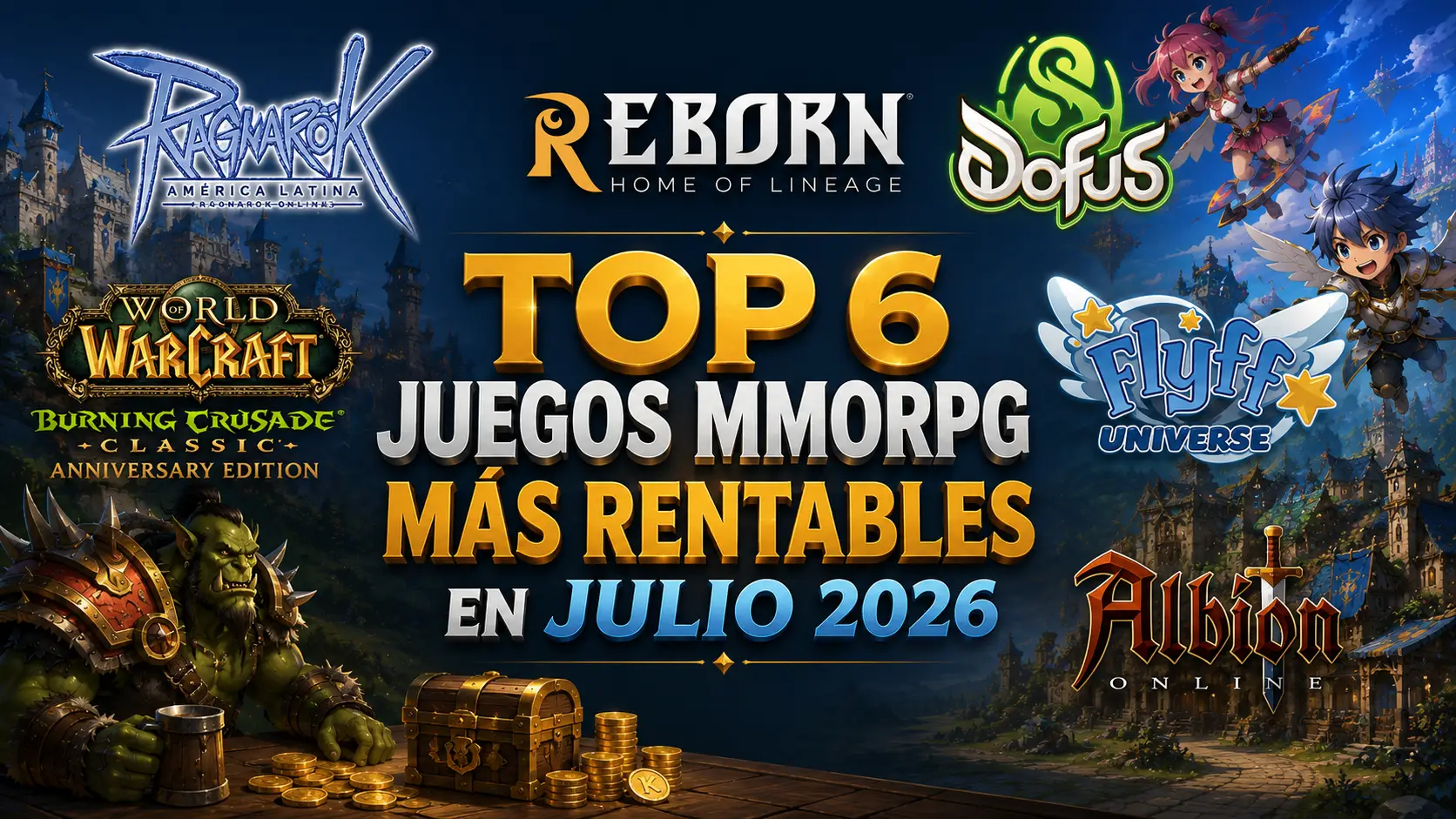 Compra y Vende tu Moneda MMORPG